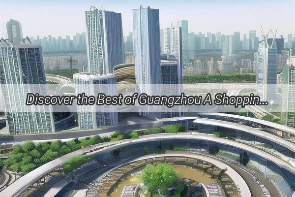 Discover the Best of Guangzhou A Shopping Guide to Top Taobao Stores in the City